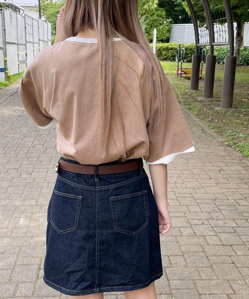 PairPair(ペアペア)の「フォトTEE(ユニセックス)(Tシャツ/カットソー・レディース・オフホワイト/モカ・MEDIUM/LARGE)」の8枚目の写真