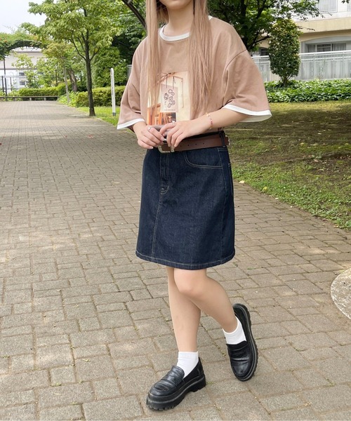PairPair(ペアペア)の「フォトTEE(ユニセックス)(Tシャツ/カットソー・レディース・オフホワイト/モカ・MEDIUM/LARGE)」の13枚目の写真