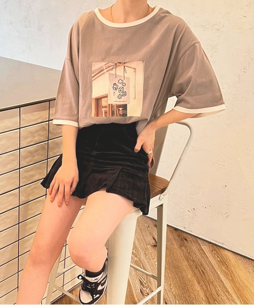 PairPair(ペアペア)の「フォトTEE(ユニセックス)(Tシャツ/カットソー・レディース・オフホワイト/モカ・MEDIUM/LARGE)」の15枚目の写真