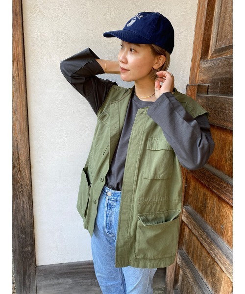 HEILIS(ヘイリス)の「《hideka select》七分袖スリットTシャツ(Tシャツ/カットソー・レディース・チャコールグレー/ブラック/オフホワイト/グレイッシュベージュ/モカ・FREE)」の11枚目の写真