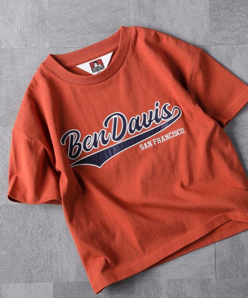 BEN DAVIS（ベンデイビス）の「【BEN DAVIS】半袖プリントＴシャツ（Tシャツ/カットソー・キッズ・ダークグレー/ブラック/ブルー/グリーン/オレンジ/オフホワイト/レッド・105/120/130/140/150/160）」の15枚目の写真