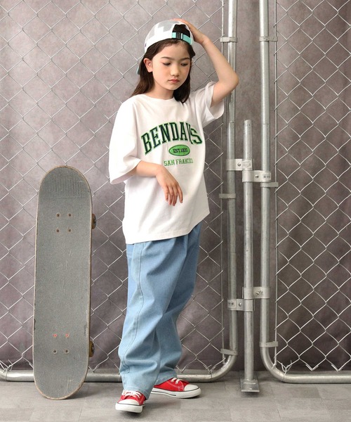 BEN DAVIS（ベンデイビス）の「【BEN DAVIS】半袖プリントＴシャツ（Tシャツ/カットソー・キッズ・ダークグレー/ブラック/ブルー/グリーン/オレンジ/オフホワイト/レッド・105/120/130/140/150/160）」の17枚目の写真