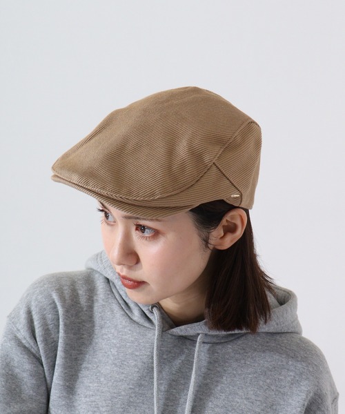 Fabulous（ファビュラス）の「fabulous 太ツイルハンチング帽（ハンチング/ベレー帽・メンズ・ホワイト/ブラック/ベージュ/ブラウン/グレー/カーキ・FREE）」の5枚目の写真