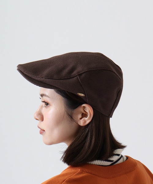 Fabulous（ファビュラス）の「fabulous 太ツイルハンチング帽（ハンチング/ベレー帽・メンズ・ホワイト/ブラック/ベージュ/ブラウン/グレー/カーキ・FREE）」の4枚目の写真