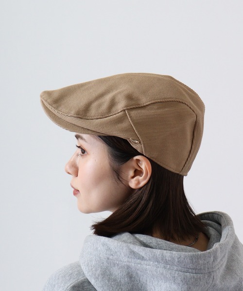 Fabulous（ファビュラス）の「fabulous 太ツイルハンチング帽（ハンチング/ベレー帽・メンズ・ホワイト/ブラック/ベージュ/ブラウン/グレー/カーキ・FREE）」の22枚目の写真