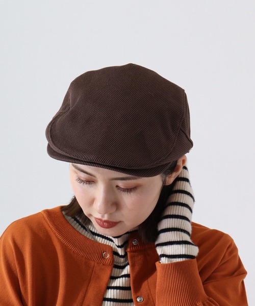 Fabulous（ファビュラス）の「fabulous 太ツイルハンチング帽（ハンチング/ベレー帽・メンズ・ホワイト/ブラック/ベージュ/ブラウン/グレー/カーキ・FREE）」の18枚目の写真