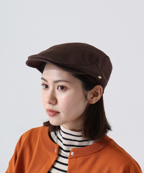 Fabulous（ファビュラス）の「fabulous 太ツイルハンチング帽（ハンチング/ベレー帽・メンズ・ホワイト/ブラック/ベージュ/ブラウン/グレー/カーキ・FREE）」の17枚目の写真