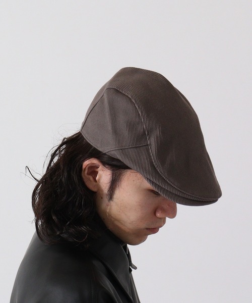 Fabulous（ファビュラス）の「fabulous 太ツイルハンチング帽（ハンチング/ベレー帽・メンズ・ホワイト/ブラック/ベージュ/ブラウン/グレー/カーキ・FREE）」の15枚目の写真