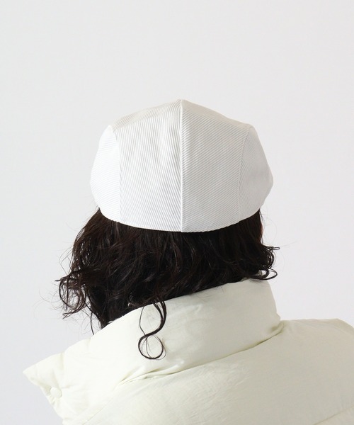 Fabulous（ファビュラス）の「fabulous 太ツイルハンチング帽（ハンチング/ベレー帽・メンズ・ホワイト/ブラック/ベージュ/ブラウン/グレー/カーキ・FREE）」の9枚目の写真