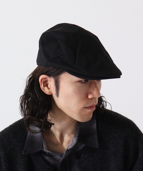 Fabulous（ファビュラス）の「fabulous 太ツイルハンチング帽（ハンチング/ベレー帽・メンズ・ホワイト/ブラック/ベージュ/ブラウン/グレー/カーキ・FREE）」の10枚目の写真