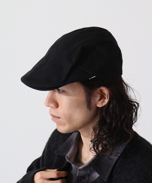 Fabulous（ファビュラス）の「fabulous 太ツイルハンチング帽（ハンチング/ベレー帽・メンズ・ホワイト/ブラック/ベージュ/ブラウン/グレー/カーキ・FREE）」の11枚目の写真