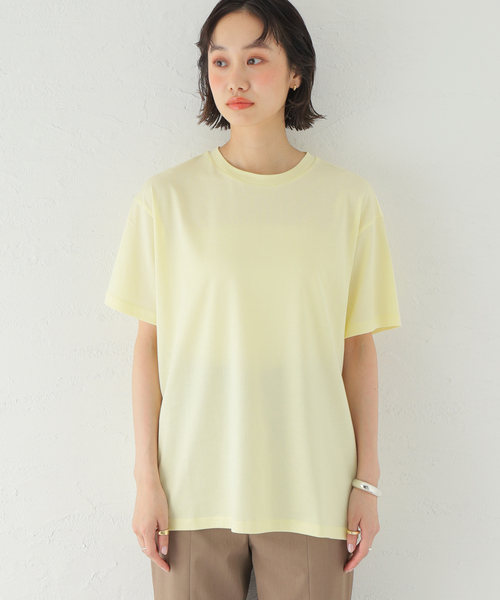 JOURNAL STANDARD(ジャーナルスタンダード)の「ギザンディテンジクコンフォートTシャツ(Tシャツ/カットソー・レディース・ホワイト/ブラック系その他/イエロー・FREE)」の13枚目の写真