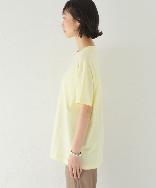 JOURNAL STANDARD(ジャーナルスタンダード)の「ギザンディテンジクコンフォートTシャツ(Tシャツ/カットソー・レディース・ホワイト/ブラック系その他/イエロー・FREE)」の14枚目の写真