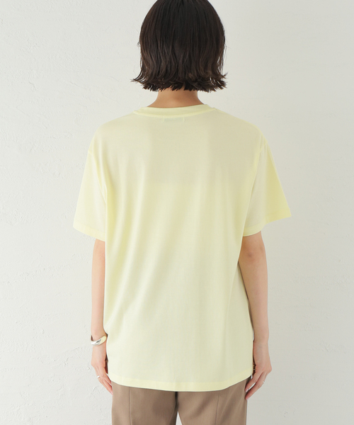 JOURNAL STANDARD(ジャーナルスタンダード)の「ギザンディテンジクコンフォートTシャツ(Tシャツ/カットソー・レディース・ホワイト/ブラック系その他/イエロー・FREE)」の15枚目の写真