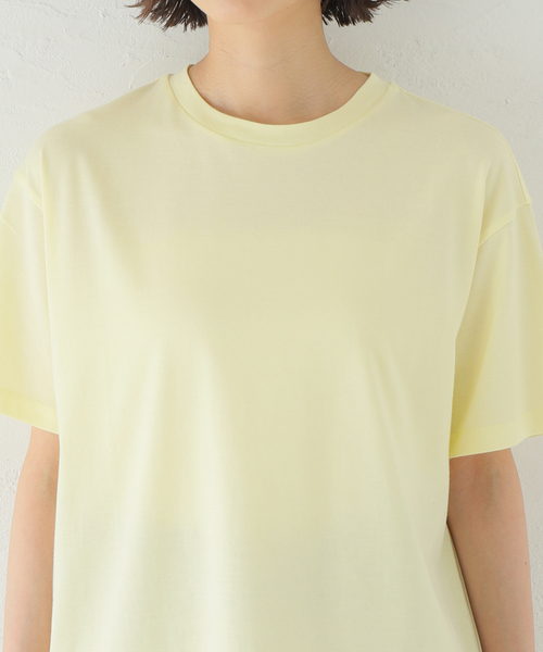 JOURNAL STANDARD(ジャーナルスタンダード)の「ギザンディテンジクコンフォートTシャツ(Tシャツ/カットソー・レディース・ホワイト/ブラック系その他/イエロー・FREE)」の16枚目の写真