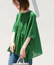 URBAN RESEARCH DOORS | コットンボイルワイドギャザーブラウス(シャツ/ブラウス)