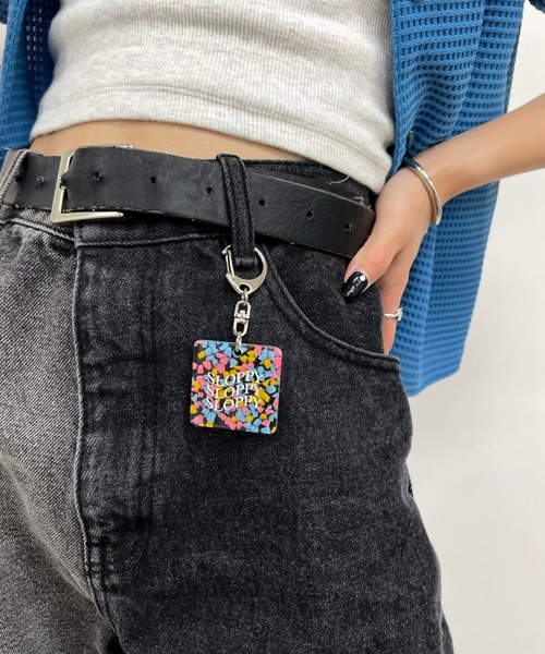 WHO'S WHO gallery(フーズフーギャラリー)の「【SLOPPY/スロッピー】ペレットキーホルダー(キーホルダー・レディース・レッド/サックスブルー・FREE)」の4枚目の写真