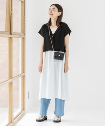 ベスト付き2ピースセットワンピース　299520