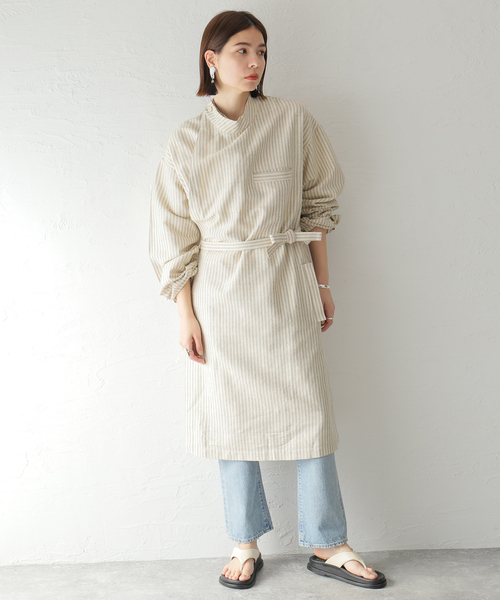 CITYSHOP(シティーショップ)の「【SEEALL / シーオール】DOCTOR コート(その他アウター・レディース・ベージュ・30cm)」の1枚目の写真