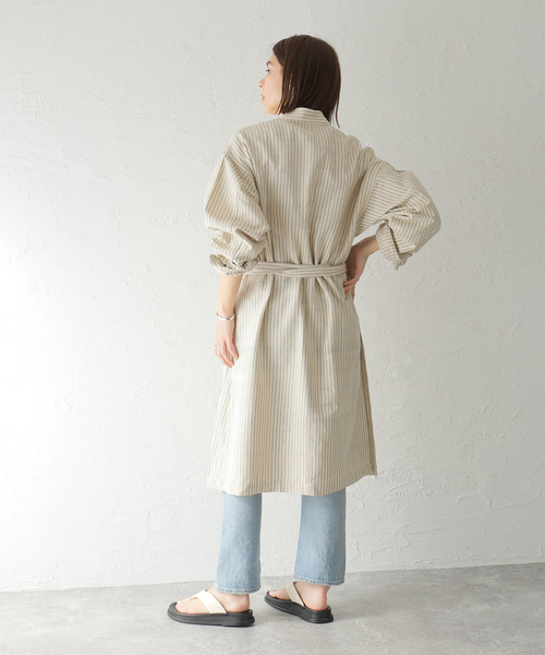 CITYSHOP(シティーショップ)の「【SEEALL / シーオール】DOCTOR コート(その他アウター・レディース・ベージュ・30cm)」の4枚目の写真