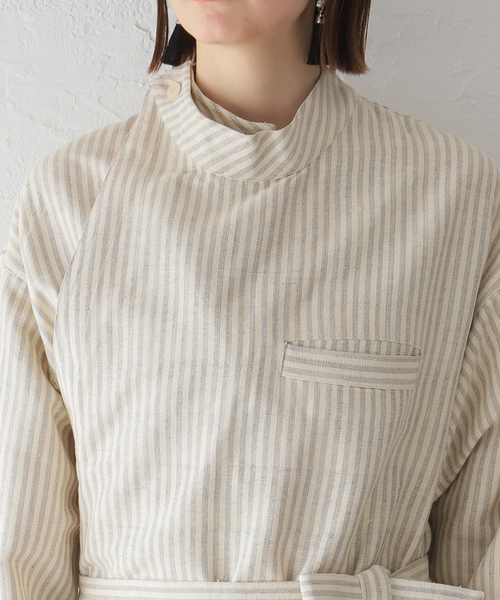 CITYSHOP(シティーショップ)の「【SEEALL / シーオール】DOCTOR コート(その他アウター・レディース・ベージュ・30cm)」の8枚目の写真