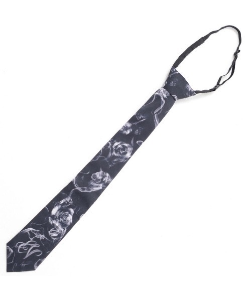 CIVARIZE / ネクタイ付き刺繍デザインシャツ F ブラック Y-24-11-30-039-GO-BL-SZ-ZS CIVARIZE（シヴァーライズ）の「『CIVARIZE/シヴァーライズ