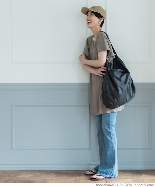 coca（coca）（コカ）の「刺繍ロゴキャップ（キャップ・レディース・ブラック/キャメル・ONE SIZE）」の13枚目の写真