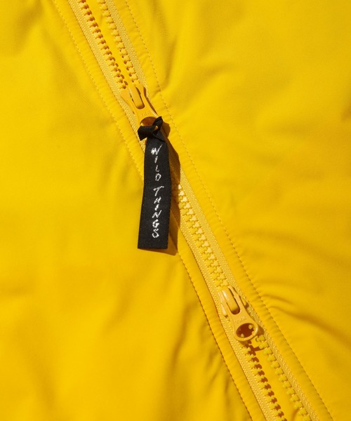 WILD THINGS（ワイルドシングス）の「【WILD THINGS / ワイルドシングス】BELAY JACKET / 中綿ジャケット WT22110TJ（ブルゾン・メンズ・ブラック/オリーブ/イエロー/ブルー・SMALL/MEDIUM/LARGE）」の5枚目の写真