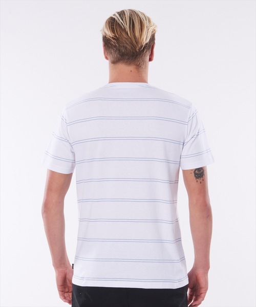 rip curl(リップカール)の「【RIPCURL(リップカール)】ボーダー半袖Tシャツ(Tシャツ/カットソー・メンズ・ホワイト×ブルー/ブラック系その他/グレー系その他・SMALL/MEDIUM/LARGE/X-LARGE/X-SMALL)」の10枚目の写真