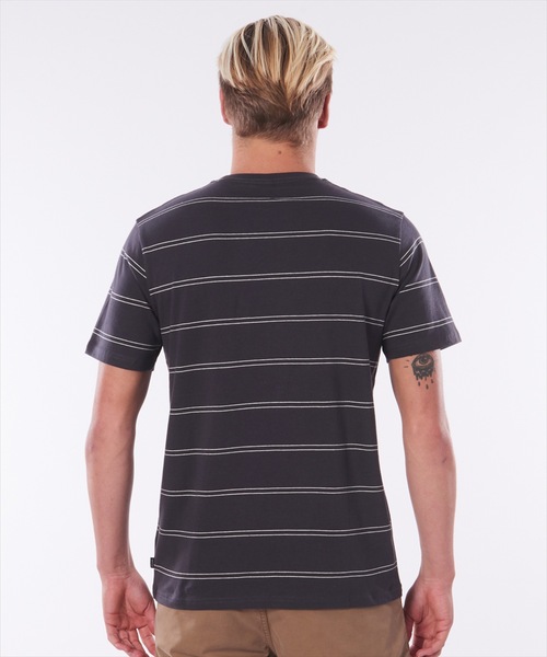 rip curl(リップカール)の「【RIPCURL(リップカール)】ボーダー半袖Tシャツ(Tシャツ/カットソー・メンズ・ホワイト×ブルー/ブラック系その他/グレー系その他・SMALL/MEDIUM/LARGE/X-LARGE/X-SMALL)」の6枚目の写真