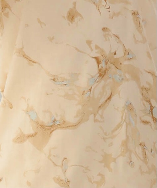 Bab（バブ）の「マーブルキャミソール付きシアートップスセット（Tシャツ/カットソー・レディース・ブラウン/グリーン/ベージュ/グレー/グレイッシュベージュ・M）」の18枚目の写真