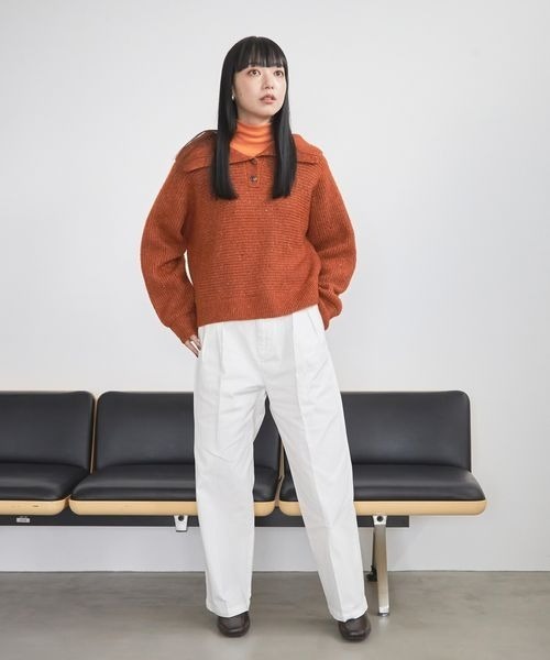 LOWRYS FARM（ローリーズファーム）の「サイドベルトツキパンツ 344629