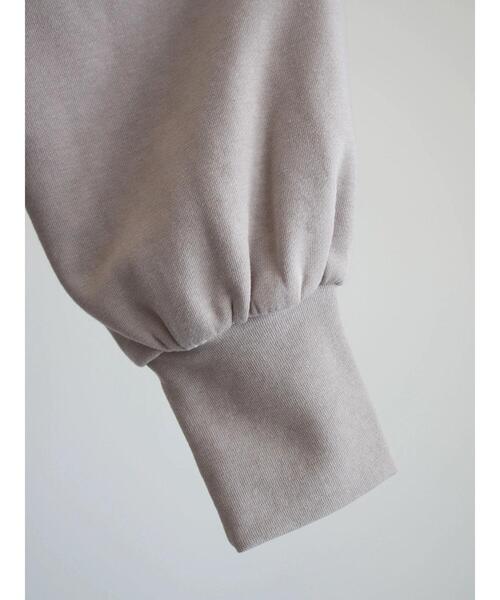 ENVYM（アンビー）の「ENVYM.裏毛前あきフーディー（パーカー・レディース・オフホワイト/ブラック/グレー・FREE）」の18枚目の写真