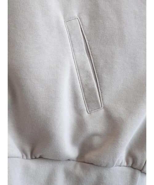 ENVYM（アンビー）の「ENVYM.裏毛前あきフーディー（パーカー・レディース・オフホワイト/ブラック/グレー・FREE）」の21枚目の写真