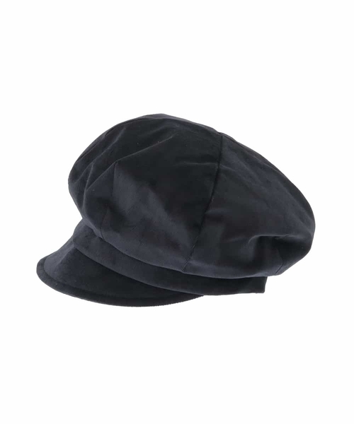 a.v.v（アーヴェヴェ）の「コーデュロイキャスケット（キャスケット・レディース・モカ/ブラック・38）」の5枚目の写真