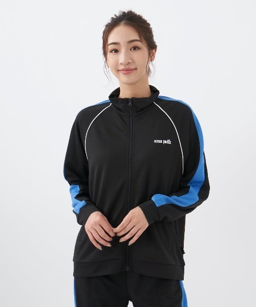 セール】【OP:オーピー】レディースポリエステルジャージ上下セット