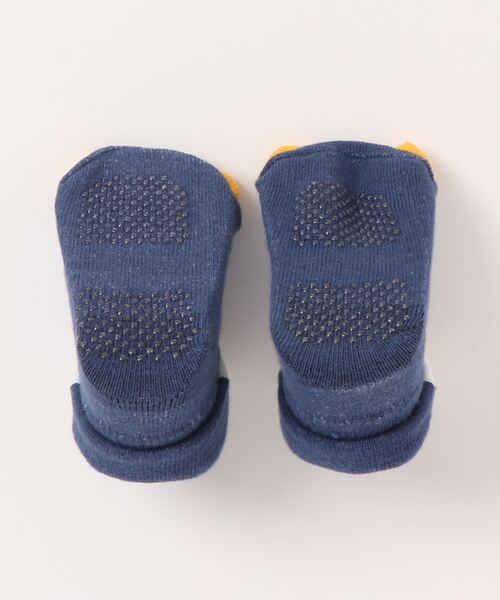 kladskap（クレードスコープ）の「アニマルカップソックス（ベビーシューズ/ベビーソックス・キッズ・ネイビー/クリーム/ベージュ・FREE）」の4枚目の写真