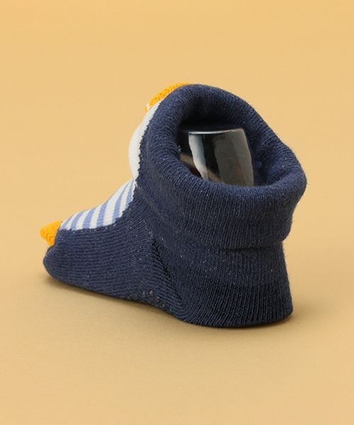 kladskap（クレードスコープ）の「アニマルカップソックス（ベビーシューズ/ベビーソックス・キッズ・ネイビー/クリーム/ベージュ・FREE）」の12枚目の写真