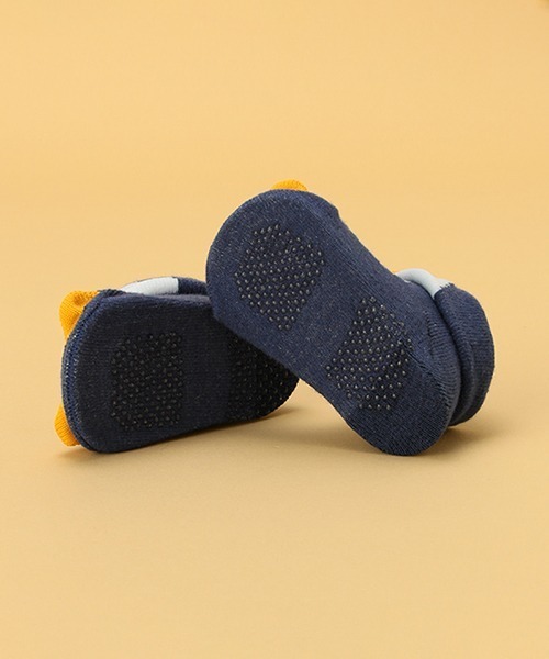 kladskap（クレードスコープ）の「アニマルカップソックス（ベビーシューズ/ベビーソックス・キッズ・ネイビー/クリーム/ベージュ・FREE）」の13枚目の写真