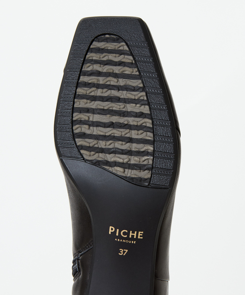 PICHE ABAHOUSE(ピシェ アバハウス)の「【スノーソール】ツイストベルトスクエアトゥブーツ(ブーツ・レディース・ライトブルー/ブラック/ブラウン/ベージュ・36/38/37/39/35)」の17枚目の写真