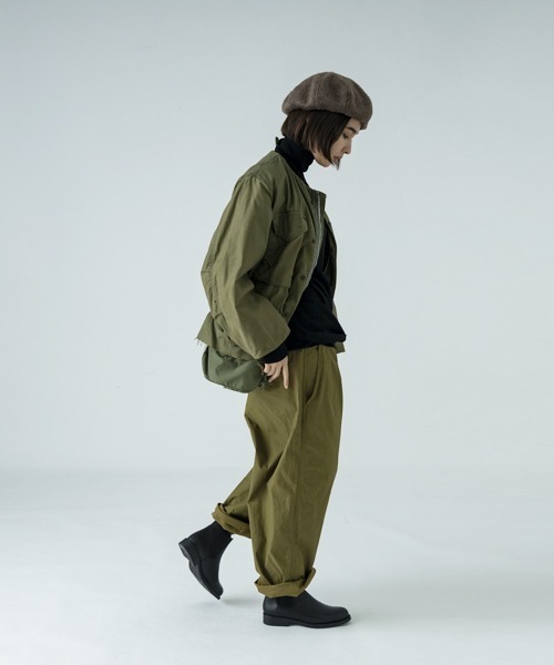 SUBLIME（サブライム）の「【SUBLIME/サブライム】BRUSHED FUR BERET フェイクファー ベレー帽（ハンチング/ベレー帽・レディース・モカ/ブラック・FREE）」の5枚目の写真