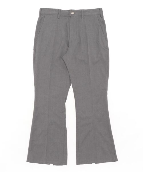 TOKYO DEPARTMENT STORE（トウキョウデパートメントストア）の「【White Mountaineering】STRETCHED SAXONY SLIT PANTS（その他パンツ・レディース・ブラック/グレー・1/000/2）」の2枚目の写真