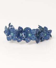 TIME WILL TELL WORKS(^CEBe[NX)FLLOWER@ LETHER @BRACELET(uXbg)