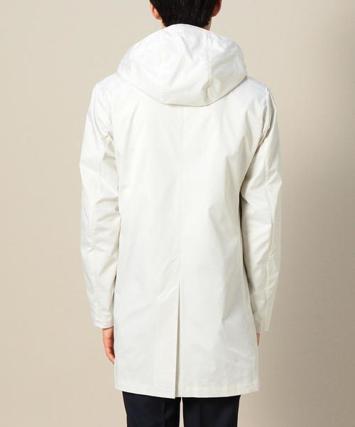 UNITED ARROWS（ユナイテッドアローズ）の「BAD スプリング コート◆（ステンカラーコート・メンズ・オフホワイト/ネイビー・X-LARGE/LARGE/MEDIUM/SMALL）」の3枚目の写真