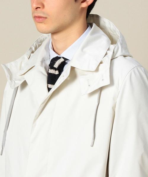 UNITED ARROWS（ユナイテッドアローズ）の「BAD スプリング コート◆（ステンカラーコート・メンズ・オフホワイト/ネイビー・X-LARGE/LARGE/MEDIUM/SMALL）」の6枚目の写真