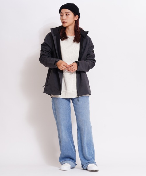 GIORDANO（ジョルダーノ）の「[ GIORDANO ]ソフトシェルマウンテンパーカー | 撥水/ストレッチ/防風/裏地フリース (ユニセックス)（マウンテンパーカー・レディース・ダークグレー/ブラック/グレー・MEDIUM/LARGE/X-LARGE/XX-LARGE）」の17枚目の写真