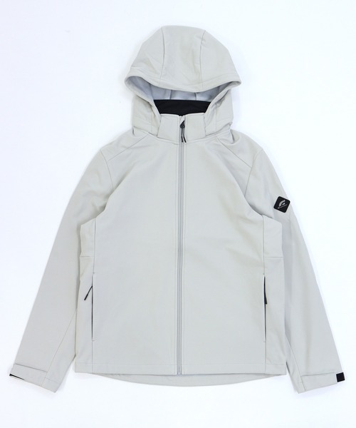 GIORDANO（ジョルダーノ）の「[ GIORDANO ]ソフトシェルマウンテンパーカー | 撥水/ストレッチ/防風/裏地フリース (ユニセックス)（マウンテンパーカー・レディース・ダークグレー/ブラック/グレー・MEDIUM/LARGE/X-LARGE/XX-LARGE）」の6枚目の写真