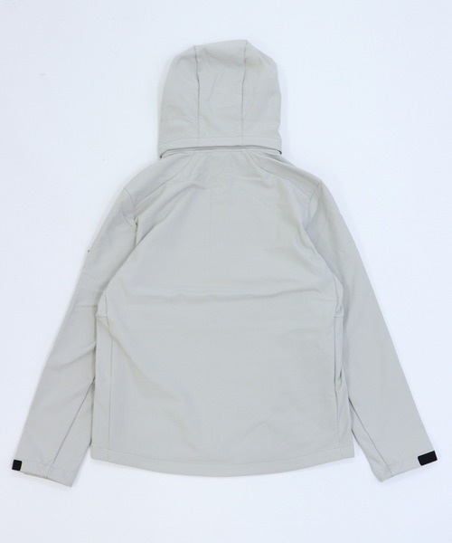 GIORDANO（ジョルダーノ）の「[ GIORDANO ]ソフトシェルマウンテンパーカー | 撥水/ストレッチ/防風/裏地フリース (ユニセックス)（マウンテンパーカー・レディース・ダークグレー/ブラック/グレー・MEDIUM/LARGE/X-LARGE/XX-LARGE）」の7枚目の写真