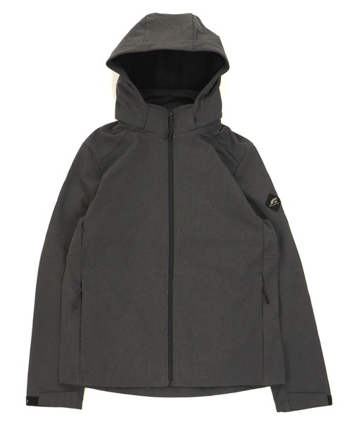 GIORDANO（ジョルダーノ）の「[ GIORDANO ]ソフトシェルマウンテンパーカー | 撥水/ストレッチ/防風/裏地フリース (ユニセックス)（マウンテンパーカー・レディース・ダークグレー/ブラック/グレー・MEDIUM/LARGE/X-LARGE/XX-LARGE）」の4枚目の写真