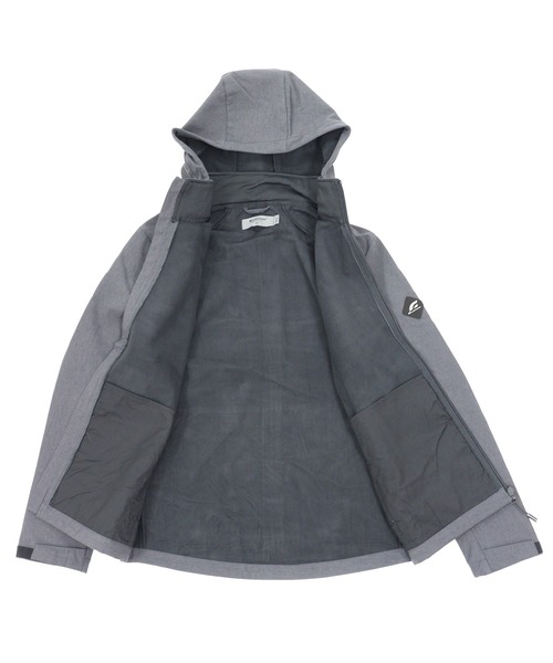 GIORDANO（ジョルダーノ）の「[ GIORDANO ]ソフトシェルマウンテンパーカー | 撥水/ストレッチ/防風/裏地フリース (ユニセックス)（マウンテンパーカー・レディース・ダークグレー/ブラック/グレー・MEDIUM/LARGE/X-LARGE/XX-LARGE）」の12枚目の写真